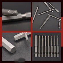 Load image into Gallery viewer, Steel Magnetic Hexagon Bit Set
