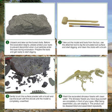 Load image into Gallery viewer, DIY Archaeological Mining Dinosaur Fossil Toys
