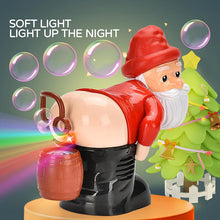 Load image into Gallery viewer, Funny Santa Bubble Blowing Machine
