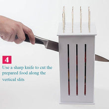 Load image into Gallery viewer, Hirundo 16 Holes BBQ Kabob Skewer Maker, Quick Kabob Express
