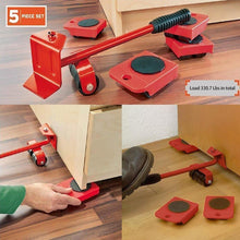 Load image into Gallery viewer, Furniture Lifter Movers Tool Set, 4 Packs
