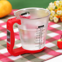 Load image into Gallery viewer, Hirundo Digital Measuring Cup and Scale, Red
