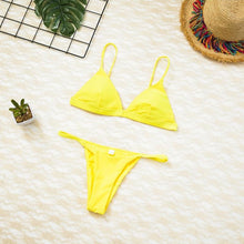 Load image into Gallery viewer, Solid Color Bikini Set
