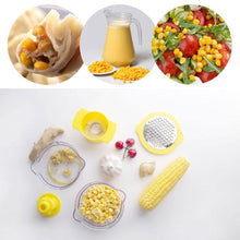 Load image into Gallery viewer, Cob Corn Stripper With Built-In Measuring Cup And Grater
