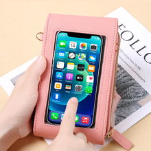 Load image into Gallery viewer, Large Capacity Elegant Crossbody Touch Screen Phone Bag
