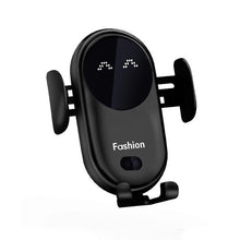 Load image into Gallery viewer, Smart Wireless Auto-Sensing Car Phone Holder Charger

