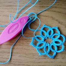 Load image into Gallery viewer, DIY Tatting Weaving Tool
