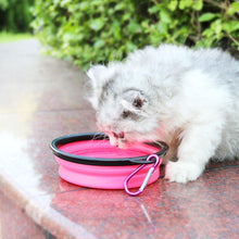 Load image into Gallery viewer, 2-in-1 Pet Travel Water &amp; Food Bottle with Foldable Bowl
