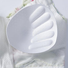 Load image into Gallery viewer, Front Zipper Massage Padding Print Lace-trim Bras
