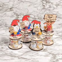 Load image into Gallery viewer, Christmas Mini Wine Bottle Holder
