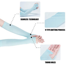Load image into Gallery viewer, UV-Protection Sunscreen Cooling Sleeves
