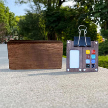 Load image into Gallery viewer, Portable Walnut Watercolor Palette

