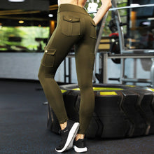 Load image into Gallery viewer, Women&#39;s Pocket Sexy Stretch Leggings Fitness Track Pants
