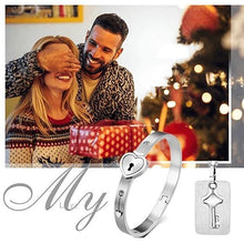 Load image into Gallery viewer, Heart Lock Bracelet &amp; Necklace
