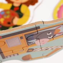 Load image into Gallery viewer, Children Education Wood Puzzle Set
