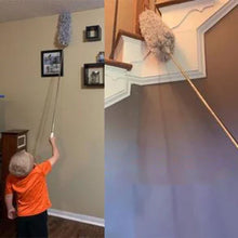 Load image into Gallery viewer, Retractable Washable Curved Microfiber Duster
