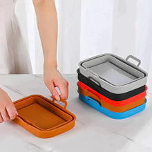 Load image into Gallery viewer, Foldable Air Fryer Silicone Baking Tray
