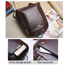 Load image into Gallery viewer, Retro fashion backpack

