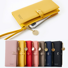 Load image into Gallery viewer, Women Bi-fold Long Purse
