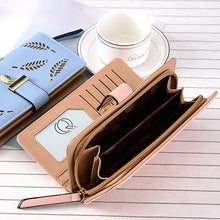 Load image into Gallery viewer, WOMEN'S WALLET WITH CUT-OUT DESIGN
