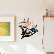 Load image into Gallery viewer, Rustic Style Wild Animals Metal Wall Decoration Art
