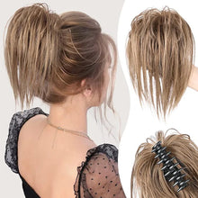 Load image into Gallery viewer, Messy Ponytail Clip Extends Hair
