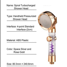 Load image into Gallery viewer, 3 Mode Adjustable Turbocharged Shower
