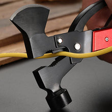 Load image into Gallery viewer, Steel Hammer Axe Multitool for Camping
