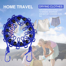 Load image into Gallery viewer, Portable Elastic Travel Clothes Rack
