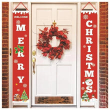 Load image into Gallery viewer, Christmas curtain couplet
