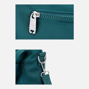 Women's Crossbody Lightweight Multi-Pocket Zipper Pocket Nylon Shoulder Bag