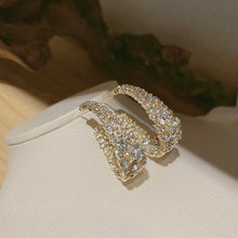 Load image into Gallery viewer, Fashionable Rhinestone Earrings
