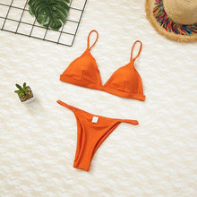 Load image into Gallery viewer, Solid Color Bikini Set

