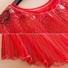 Load image into Gallery viewer, Vintage Women Sequin Cape Dress Shawl

