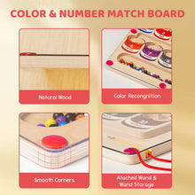 Load image into Gallery viewer, Magnetic Color and Number Maze
