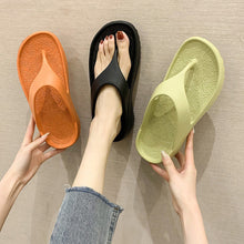 Load image into Gallery viewer, Soft Bottom Thickened Simple Beach Sandals
