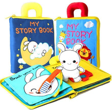 Load image into Gallery viewer, Early Education 3D Cloth Book
