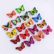 Load image into Gallery viewer, 3D LED Butterfly Decoration Night Light
