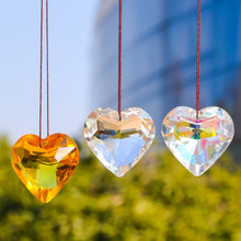 Load image into Gallery viewer, Hanging Heart Suncatcher Prism Crafts
