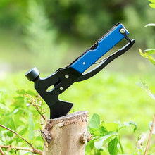 Load image into Gallery viewer, Steel Hammer Axe Multitool for Camping

