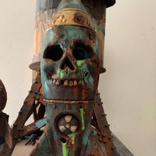 Load image into Gallery viewer, Resin Skull Bomb Ornament
