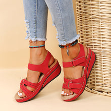 Load image into Gallery viewer, Velcro Roman Style Sandals
