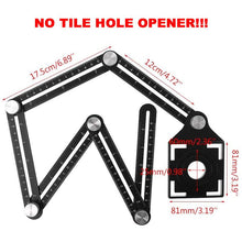 Load image into Gallery viewer, Multi-functional six-fold ruler and twelve-fold ruler
