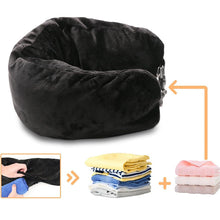 Load image into Gallery viewer, Stuffable Clothing Travel Neck Pillowcase
