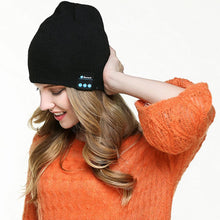 Load image into Gallery viewer, Warm knitted hat with 4.2 Bluetooth
