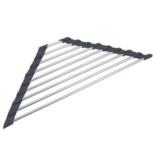 Load image into Gallery viewer, Triangle Roll Up Dish Drying Rack
