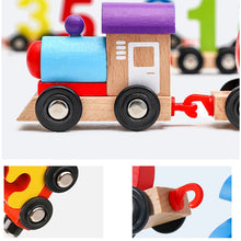 Load image into Gallery viewer, Wooden Digital Train Toy
