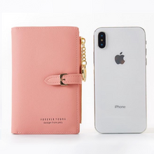 Load image into Gallery viewer, Women Bi-fold Long Purse
