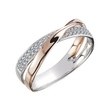 Load image into Gallery viewer, X Shape Cross Ring for Women
