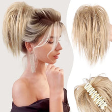 Load image into Gallery viewer, Messy Ponytail Clip Extends Hair
